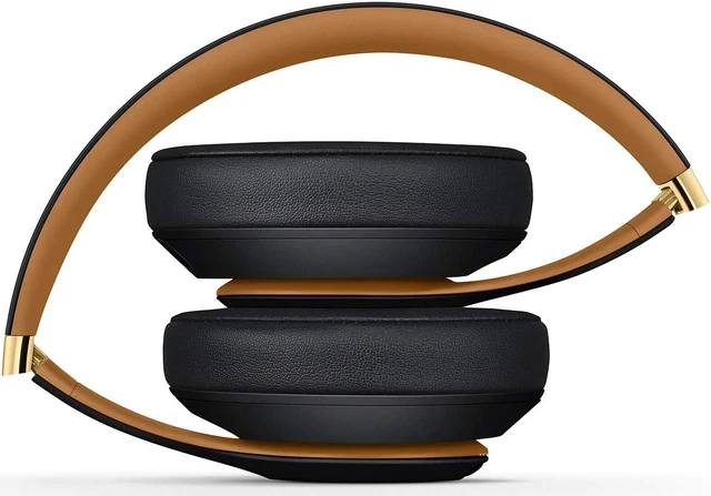 Alt view image 2 of 12 - Studio 3 Wireless Bluetooth Noise Cancelling Over-the-Ear Headphones Midnight Black - Skyline Collection MXJA2LL/A