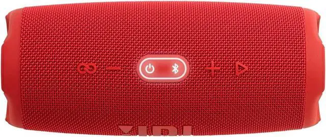Alt view image 3 of 14 - Charge 5 Waterproof Portable Bluetooth Speaker - Red JBLCHARGE5REDAM
