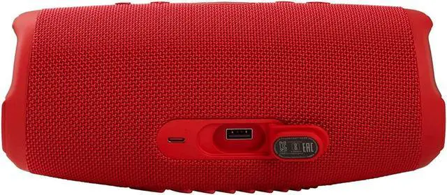 Alt view image 5 of 14 - Charge 5 Waterproof Portable Bluetooth Speaker - Red JBLCHARGE5REDAM