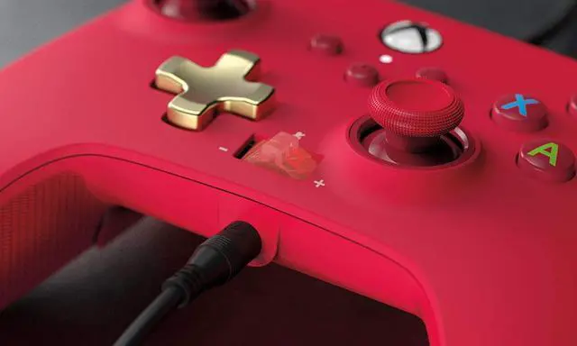 Alt view image 5 of 8 - PowerA Enhanced Wired Controller for Xbox - Red 1518810-01