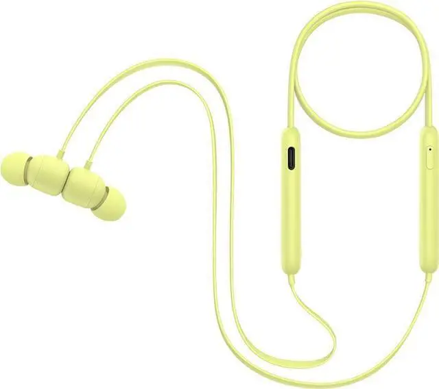 Alt view image 4 of 16 - Flex Wireless Earbuds Magnetic Earphones Built-in Microphone - Yuzu Yellow MYMD2LL/A