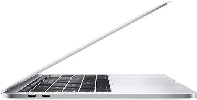 Alt view image 2 of 5 - Apple MacBook Pro 13.3" Touch Bar, Intel Core i5 8GB RAM, 256GB SSD 2019 - Silver - MUHR2LL/A - GRADE C