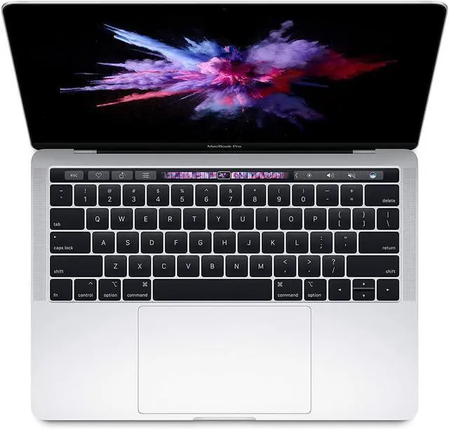 Alt view image 3 of 5 - Apple MacBook Pro 13.3" Touch Bar, Intel Core i5 8GB RAM, 256GB SSD 2019 - Silver - MUHR2LL/A - GRADE C