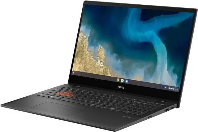 Alt view image 3 of 7 - Asus Chromebook Flip 15.6" 8GB RAM 128GB AMD Ryzen 5 3500C  - Gun Metal CM5500FDA-IN588T