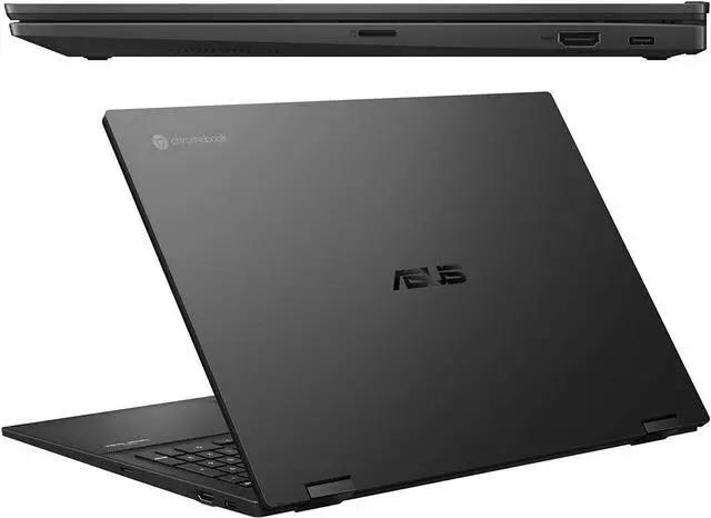 Alt view image 5 of 7 - Asus Chromebook Flip 15.6" 8GB RAM 128GB AMD Ryzen 5 3500C  - Gun Metal CM5500FDA-IN588T