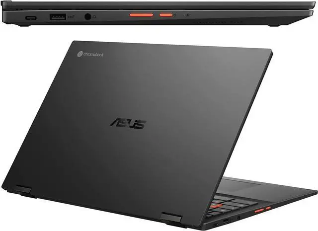 Alt view image 6 of 7 - Asus Chromebook Flip 15.6" 8GB RAM 128GB AMD Ryzen 5 3500C  - Gun Metal CM5500FDA-IN588T