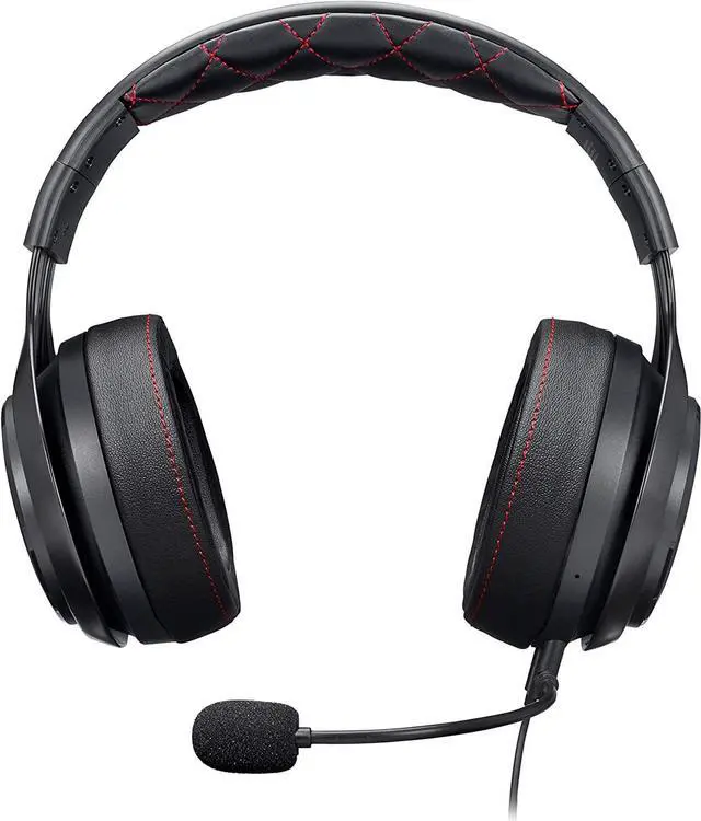 Alt view image 2 of 7 - LucidSound Wired Gaming Headset for PC, Xbox One, PS4, PS4 Pro, Nintendo Switch - Esports Edition - Black LS25BK