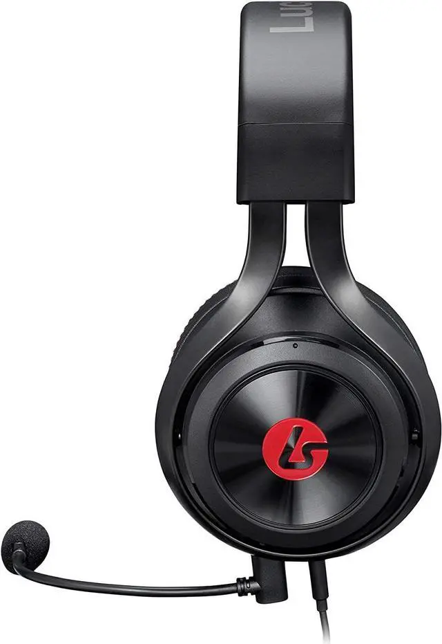 Alt view image 3 of 7 - LucidSound Wired Gaming Headset for PC, Xbox One, PS4, PS4 Pro, Nintendo Switch - Esports Edition - Black LS25BK