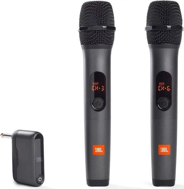 Main image of Wireless Microphone System (2-Pack) - Black JBLWIRELESSMICAM