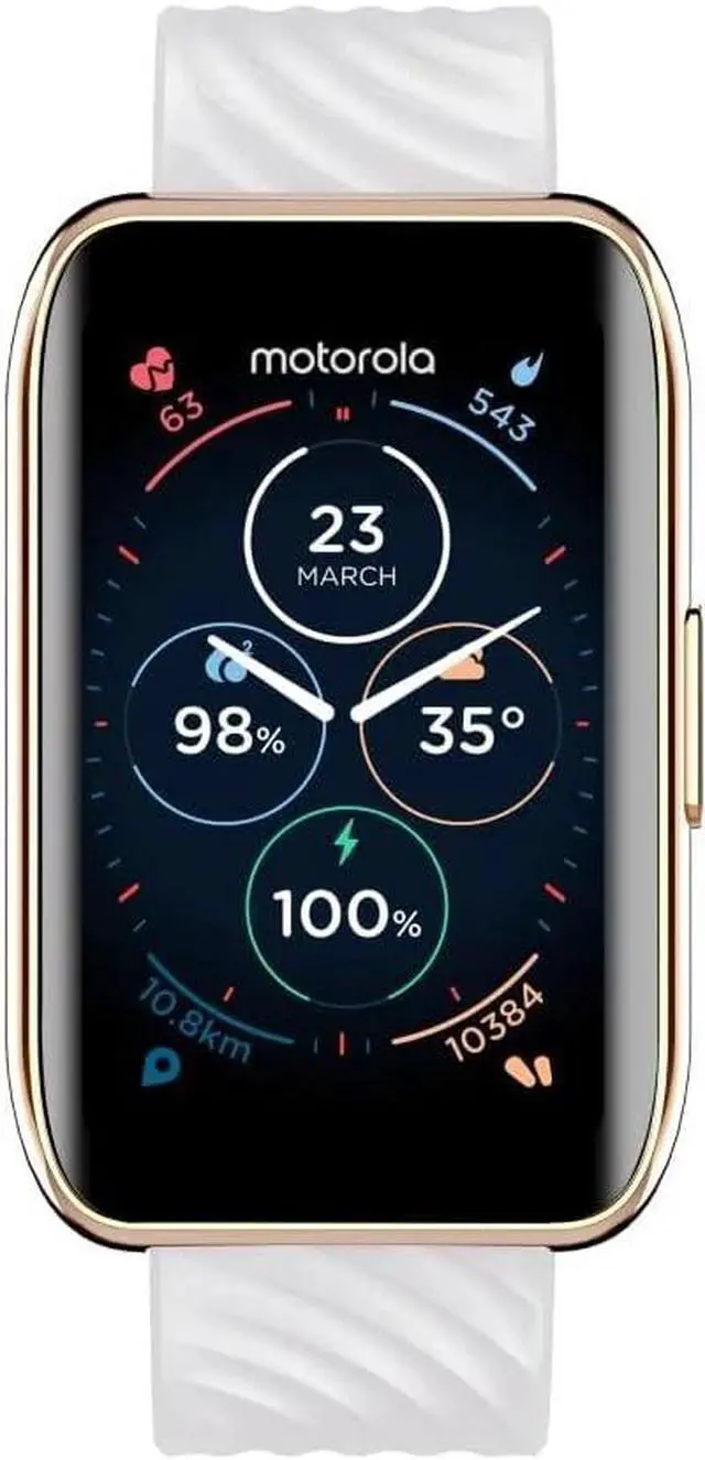 Main image of Motorola Moto 40 Bluetooth Smartwatch - Rose Gold MOSWZ40-RG - Watch Only