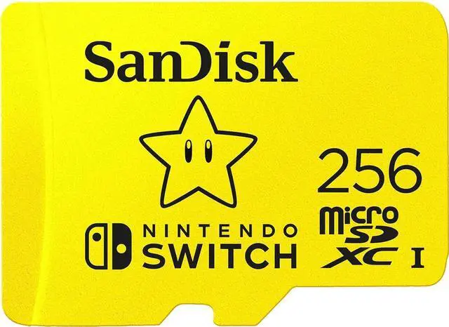 Main image of Sandisk 256Gb Nintendo Switch Microsdxc Card MCSDX256BULK