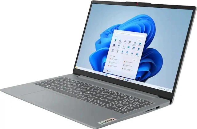 Alt view image 3 of 7 - Lenovo - IdeaPad Slim 3i 15.6" Full HD Laptop - Intel Processor N150 2024- 8GB Memory - 128GB UFS - Arctic Grey