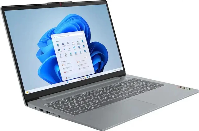 Alt view image 4 of 7 - Lenovo - IdeaPad Slim 3i 15.6" Full HD Laptop - Intel Processor N150 2024- 8GB Memory - 128GB UFS - Arctic Grey