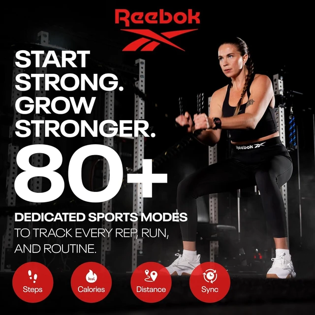 Alt view image 3 of 5 - Reebok Pulse Smartwatch - GPS Fitness Tracker - Midnight Steel RPUS1-GG-US