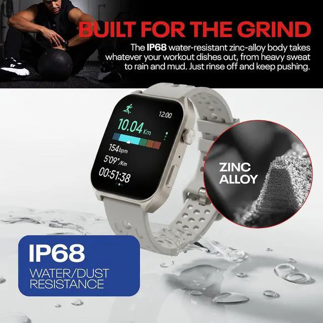 Alt view image 2 of 3 - Reebok Icon Sports Smartwatch - Victory Gold RICS1-CH-US