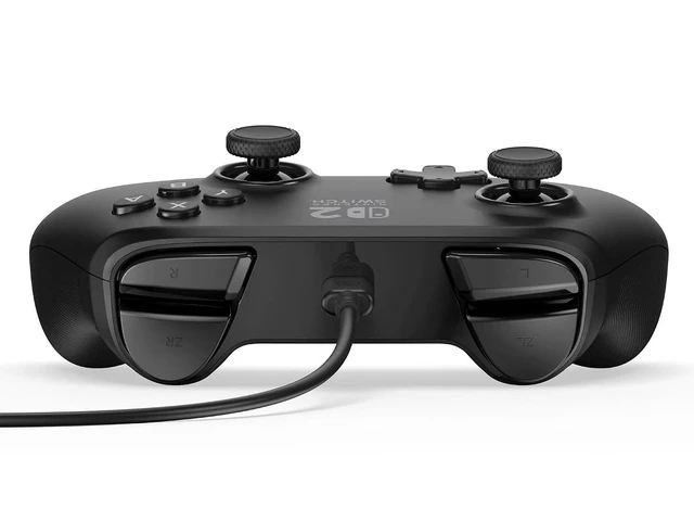 Alt view image 2 of 3 - PowerA Advantage Wired Controller for Nintendo Switch 2 - Black NSGP0523-01