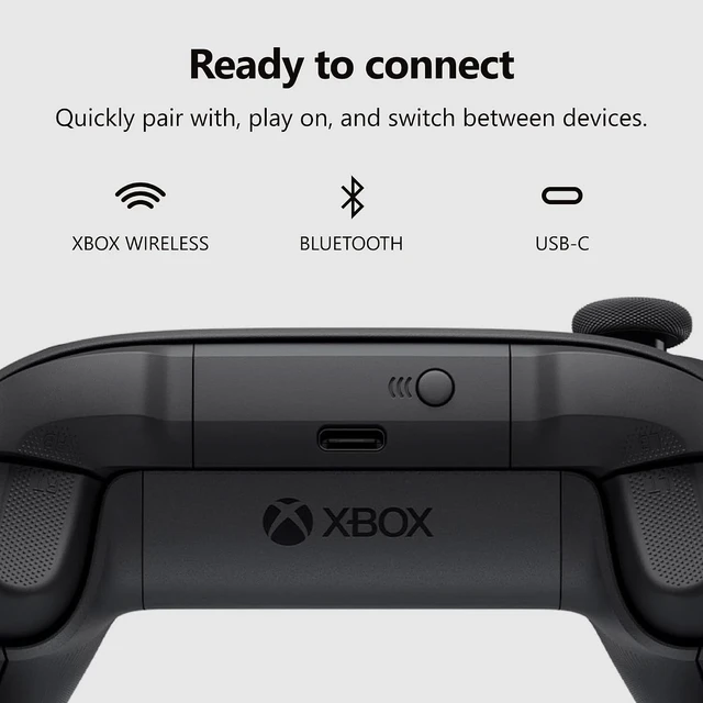 Alt view image 3 of 3 - JAYSUING Wireless Gaming Controller (2025) Carbon Black Play on JAYSUING, Windows, Android, iOS, FireTV Sticks, Smart TVs, VR Headsets