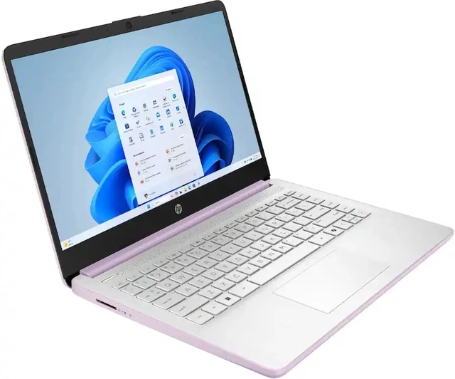 Alt view image 3 of 5 - HP 14-dq6104dx Laptop, 14" HD Display, Intel Core N150 Upto 3.6GHz, 4GB RAM, 128GB eMMC, Windows 11 Pro