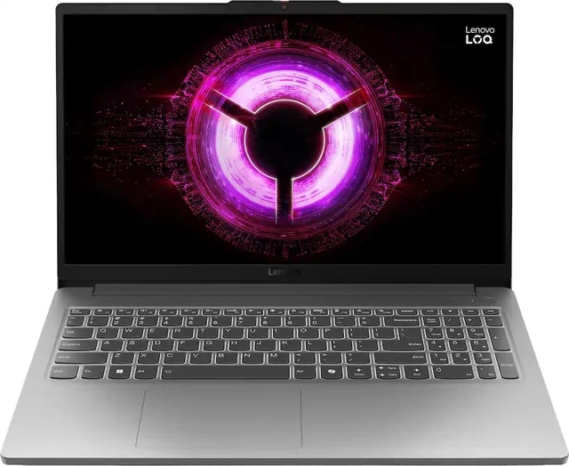 Main image of Lenovo 15.6" LOQ 2K Gaming Laptop Ryzen 7 170 2025 GeForce RTX 4050 16GB 512GB SSD - Luna Grey 83S0007FUS