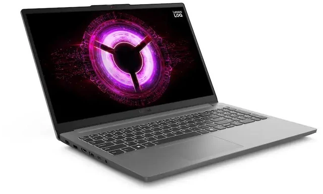 Alt view image 2 of 5 - Lenovo 15.6" LOQ 2K Gaming Laptop Ryzen 7 170 2025 GeForce RTX 4050 16GB 512GB SSD - Luna Grey 83S0007FUS