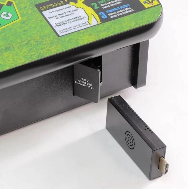 Alt view image 5 of 6 - NewWave Toys Golden Tee Plug-And-Play Wireless Arcade Controller