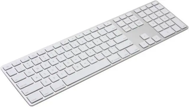 Alt view image 3 of 6 - Apple Keyboard With Numeric Keypad Wired MB110LL/A