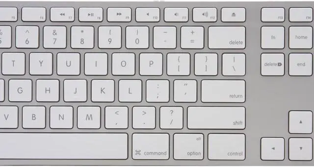 Alt view image 5 of 6 - Apple Keyboard With Numeric Keypad Wired MB110LL/A