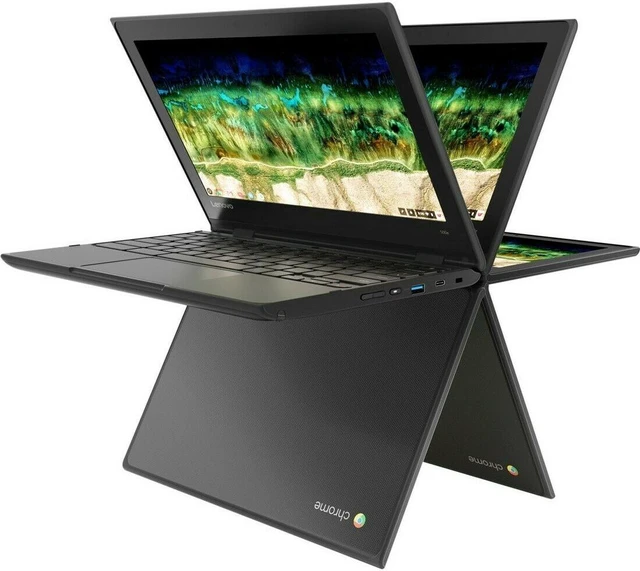 Main image of Lenovo Laptop 11.6" 500e Chromebook N3450 4GB RAM, 32GB 81ES0007US