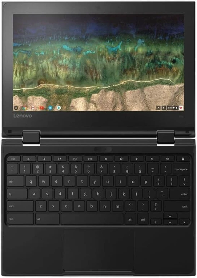 Alt view image 4 of 4 - Lenovo Laptop 11.6" 500e Chromebook N3450 4GB RAM, 32GB 81ES0007US