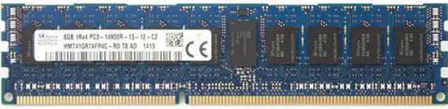 Main image of Supermicro Certified MEM-DR380L-HL03-ER18 Hynix 8GB DDR3-1866 1Rx4 ECC REG RoHS Memory