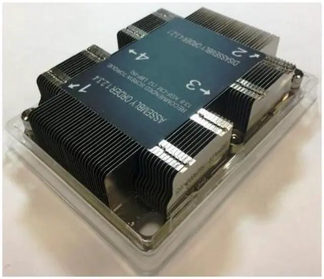 Alt view image 2 of 3 - Supermicro SNK-P0067PS LGA 3647-0 1U X11 Purley Platform CPU Heat Sink
