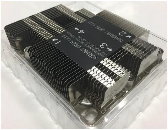 Main image of Supermicro SNK-P0067PD LGA 3647-0 1U X11 Purley Platform CPU Heat Sink