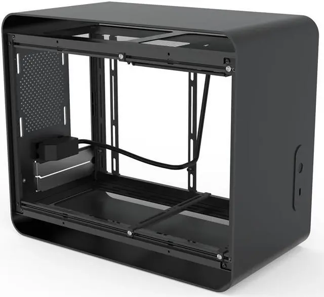 Alt view image 2 of 4 - Streacom DA2 V2 Black Mini Itx Case