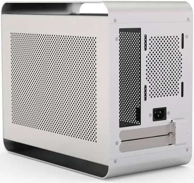 Alt view image 2 of 7 - Streacom DA2 V2 Silver Mini Itx Case
