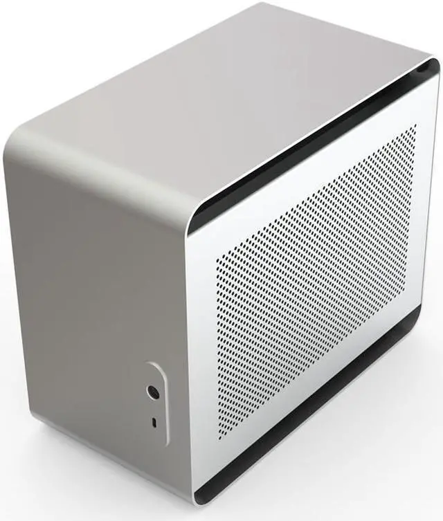 Alt view image 4 of 7 - Streacom DA2 V2 Silver Mini Itx Case
