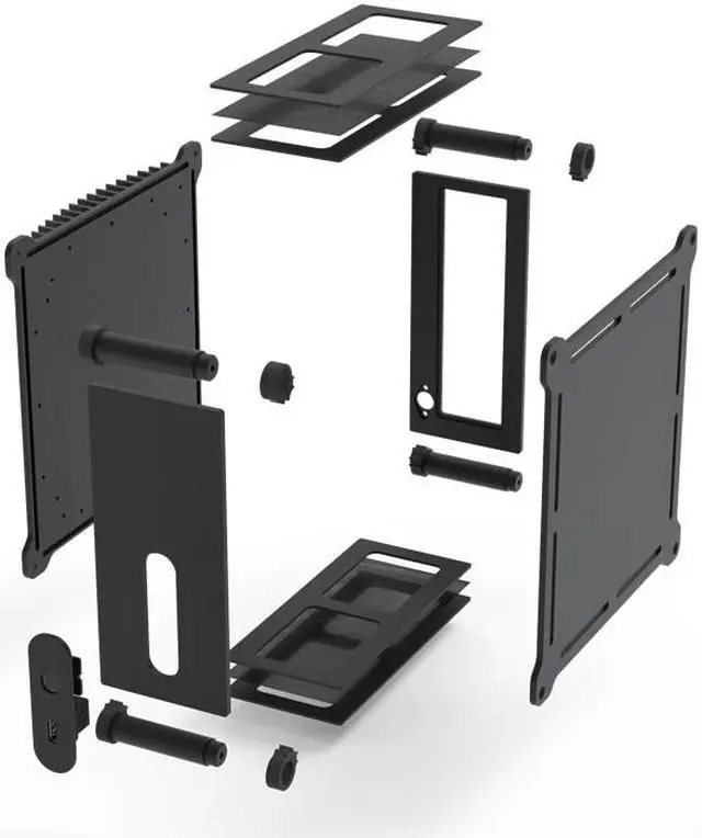 Alt view image 3 of 5 - Streacom DB1 Fanless Itx Case