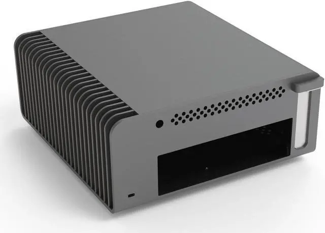 Alt view image 3 of 3 - Streacom FC8 Titanium Alpha Fanless Case