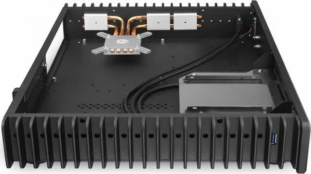 Alt view image 2 of 5 - Streacom FC5B-ALPHA-OPT Fanless Aluminum Case