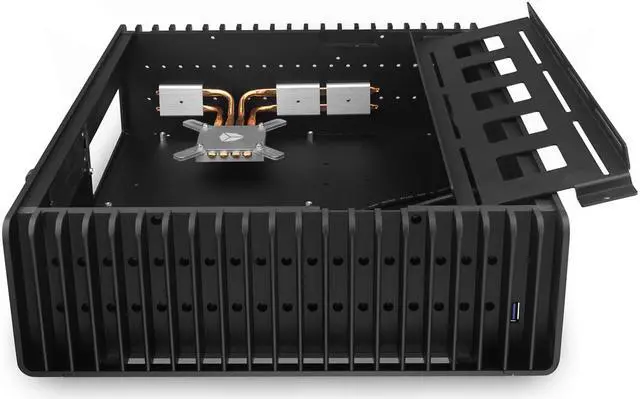Alt view image 2 of 2 - Streacom FC10B-ALPHA FANLESS CHASSIS