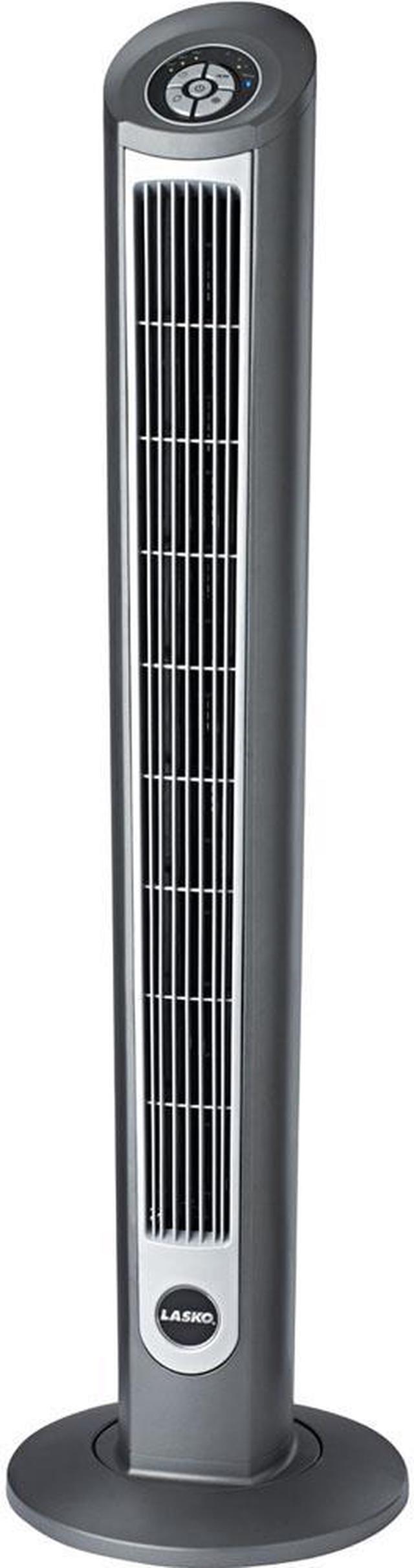 Alt view image 5 of 8 - Lasko 48" Oscillating 3-Speed Tower Fan with Ionizer, Remote Control, Timer