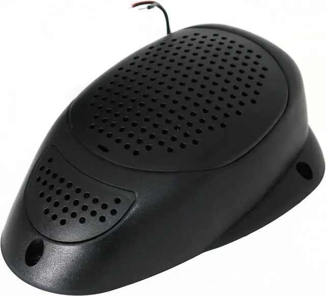 Alt view image 3 of 5 - Black 3 Inch Waterproof Surface Mount Satellite Speaker 25 Watts Marine Spa RV