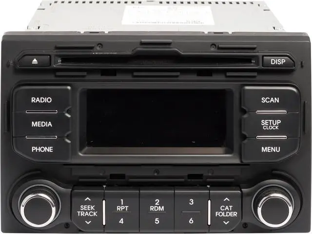 Main image of 2012-2015 Kia Rio AM FM Radio Bluetooth Single Disc CD MP3 Player 96170-1W955CA