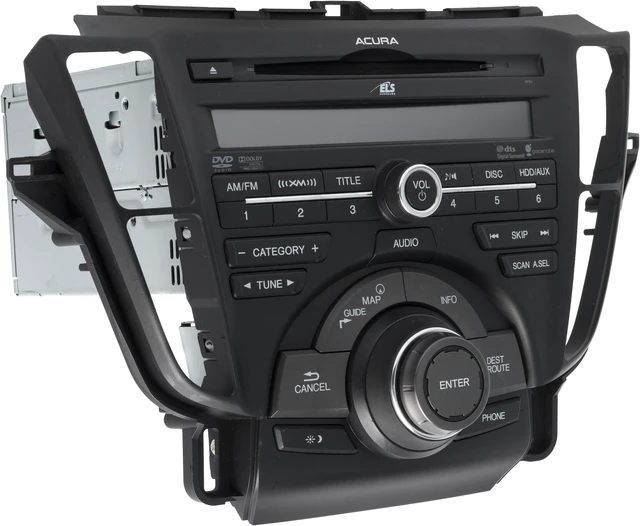 Alt view image 3 of 5 - 2013-14 Acura TL AM FM Radio XM DVD CD MP3 Player 39100-TK4-A340-M1 Option 3PB1