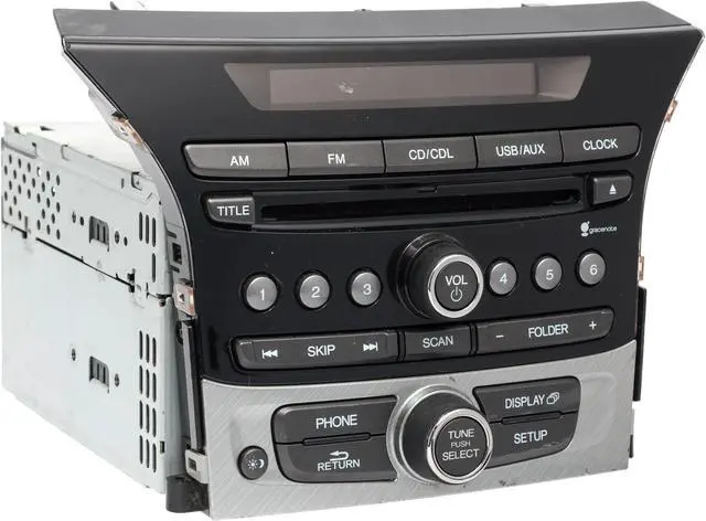 Alt view image 3 of 5 - 2013-2015 Honda Pilot AM FM Radio Single CD Player Part Number 39100-SZA-C220-M1