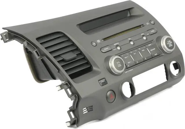 Alt view image 3 of 6 - Honda Civic 2006-11 Radio AM FM CD Player 39100-SNA-A040-M1 Face Code 2AM0
