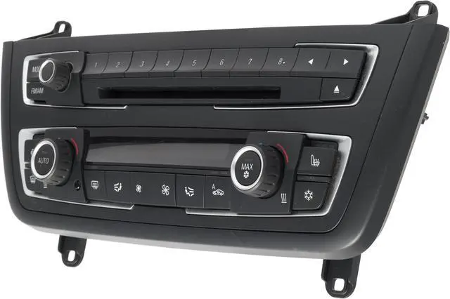 Alt view image 2 of 4 - 2012-17 BMW 320i AM FM Radio AC Heat Temperature Control Panel Model 61316814188