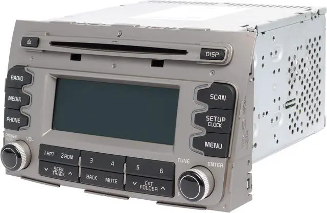 Alt view image 2 of 5 - 2014-2016 Kia Sportage AM FM Radio XM Single Disc CD MP3 Player 96150-3W160DC9