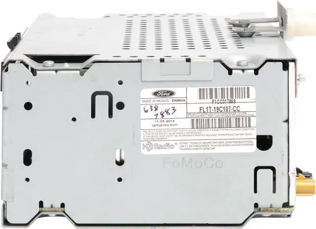 Alt view image 5 of 5 - 2015-17 Ford Expedition AM FM Radio Receiver Single Disc CD MP3 FL1T-19C107-CC