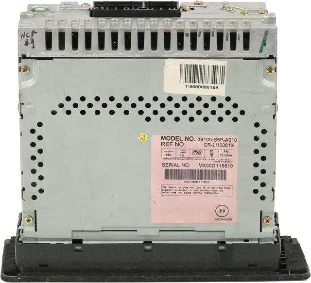 Alt view image 7 of 7 - 2001 2002 2003 2004 2005 Honda Civic AM FM Radio 39100-S5P-A010 1BC1
