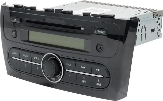 Alt view image 2 of 5 - 2014-2015 Mitsubishi Mirage AM-FM Radio CD MP3 Player w Aux Part Number 8701A368